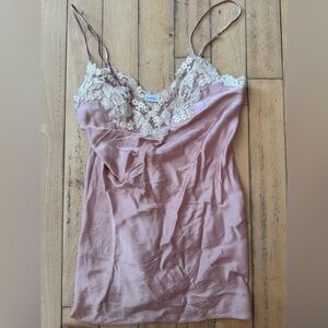 La Perla Pink Silk Slip Dress